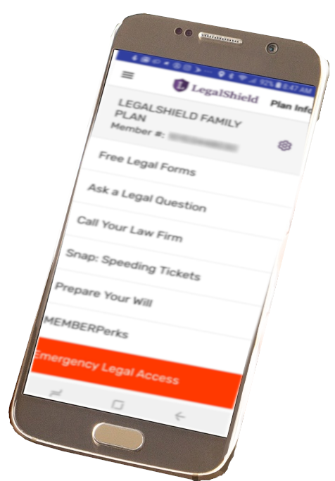 LegalShield Phone App Image